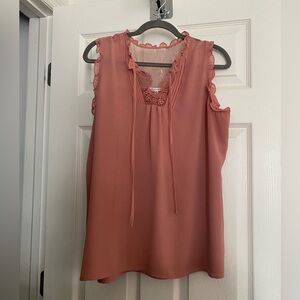 NWOT Maurices Rose Pink Blouse XL